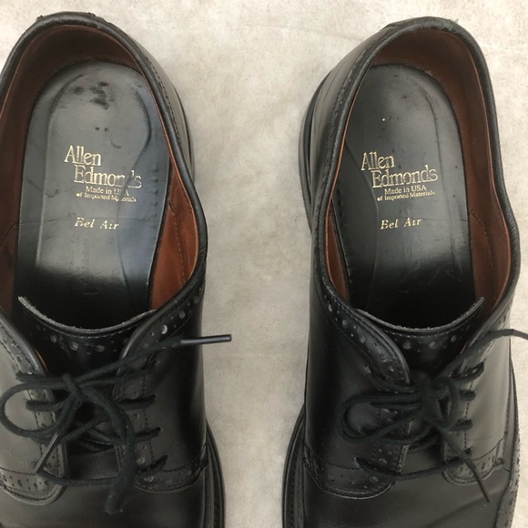 Allen Edmonds Oxford Black Shoes Size 12 D Dress shoes main image 9